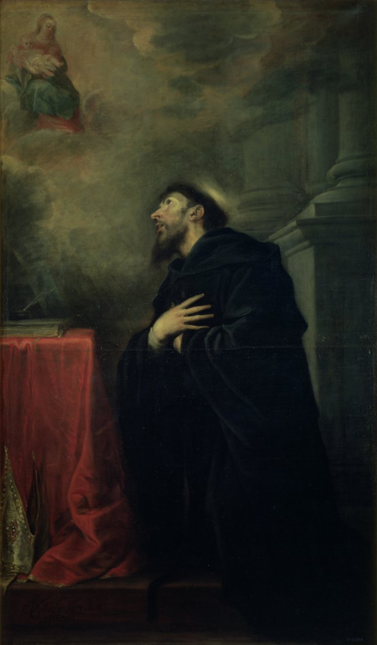 St. Augustinus, 1663 von Mateo Cerezo