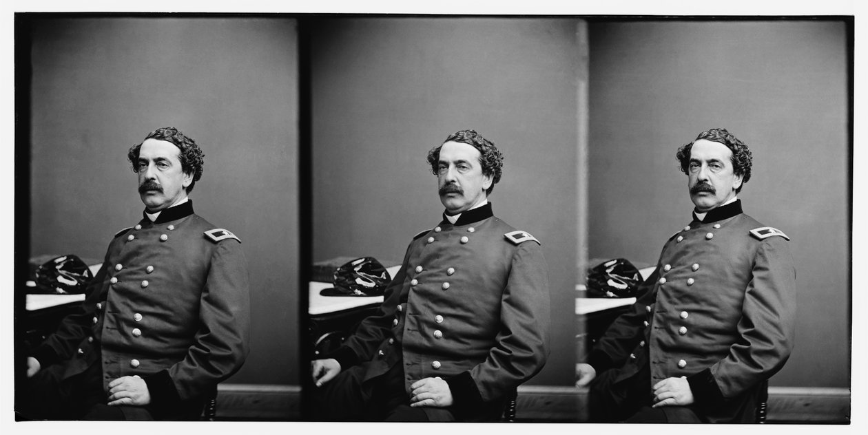 Union Brig. Gen. Abner Doubleday, Anfang 1862 von Mathew B. Brady