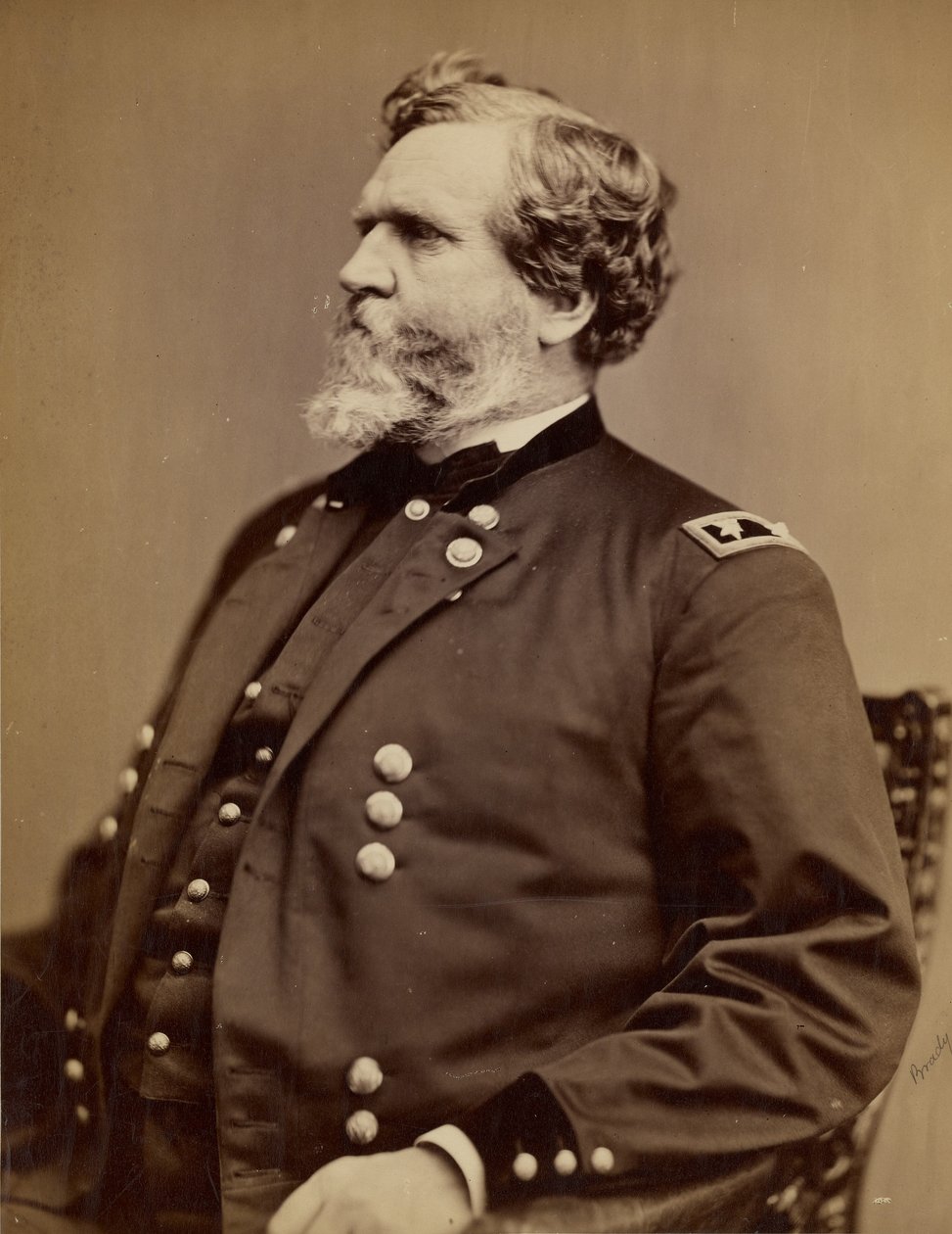 [General George Thomas] von Mathew B. Brady