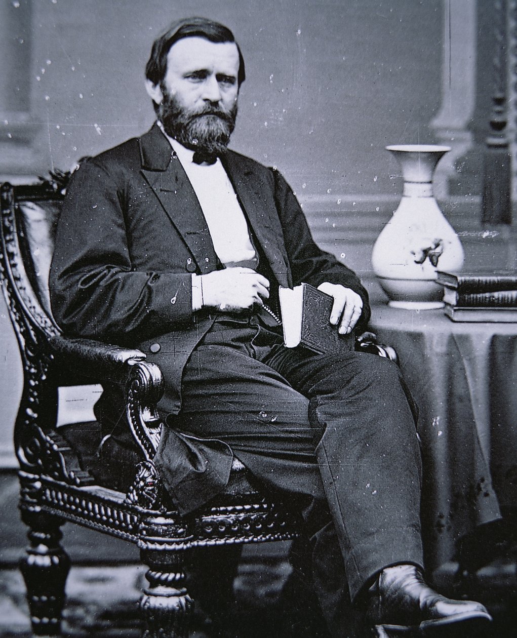 Ulysses Simpson Grant (1822-85) von Mathew Brady