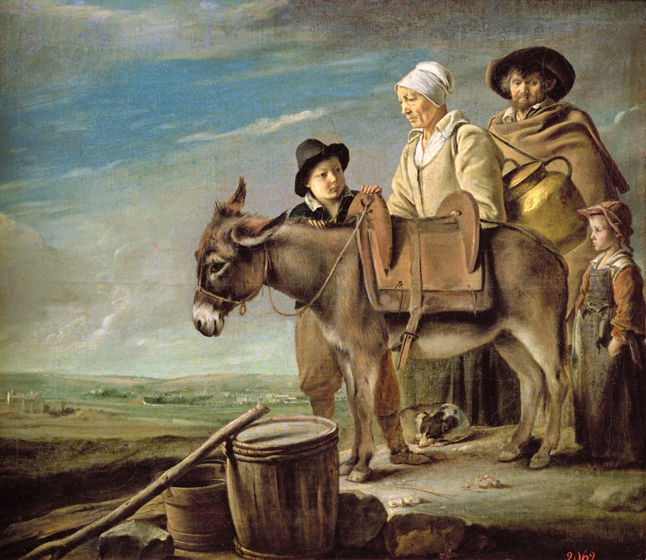 Der Esel von Mathieu Le Nain