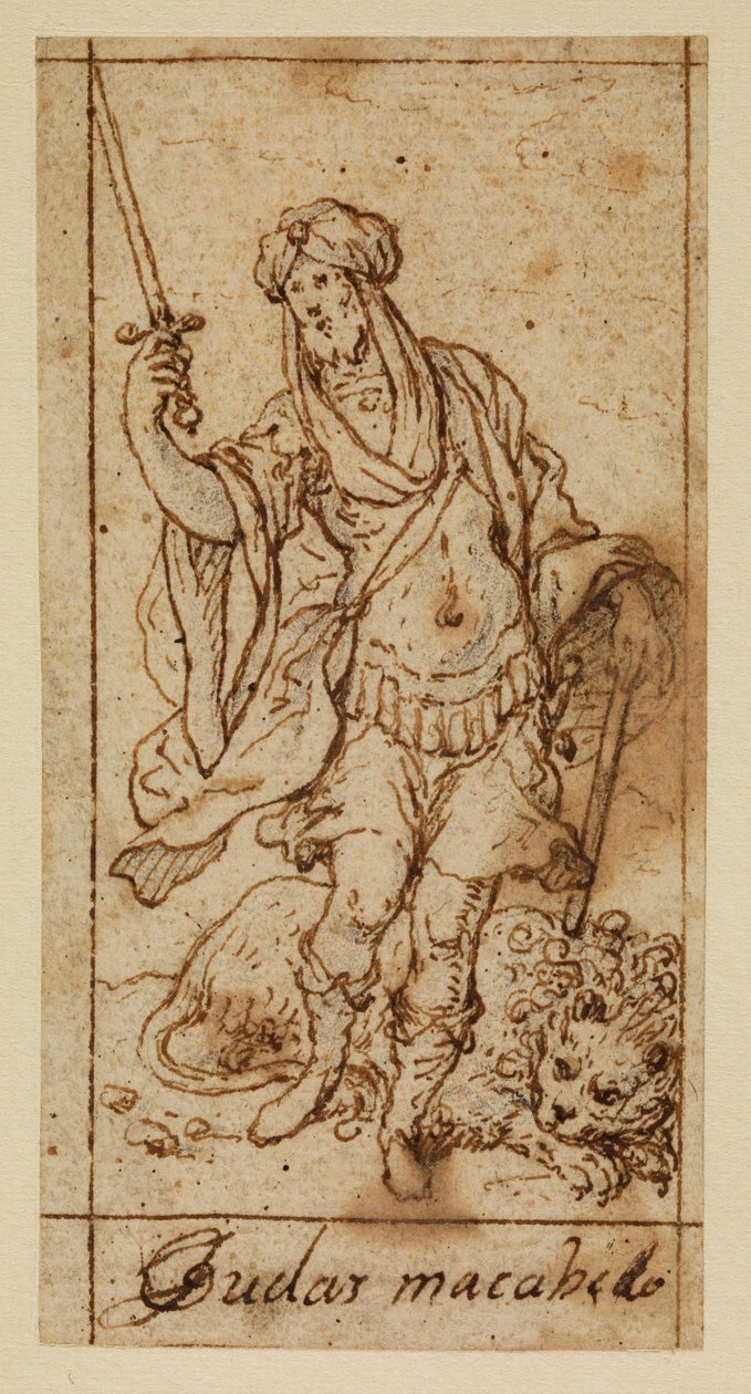 Judas Makkabäus von Matias de (attr.to) Torres