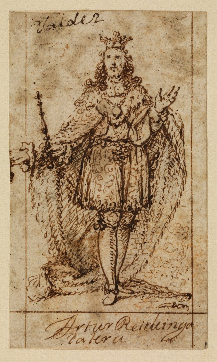 König Artus von England von Matias de (attr.to) Torres