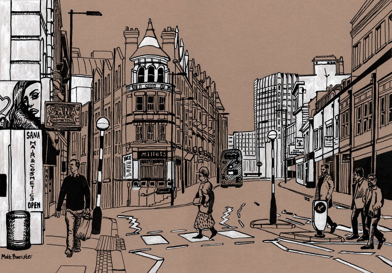 Croydon High Street von Matt Bannister