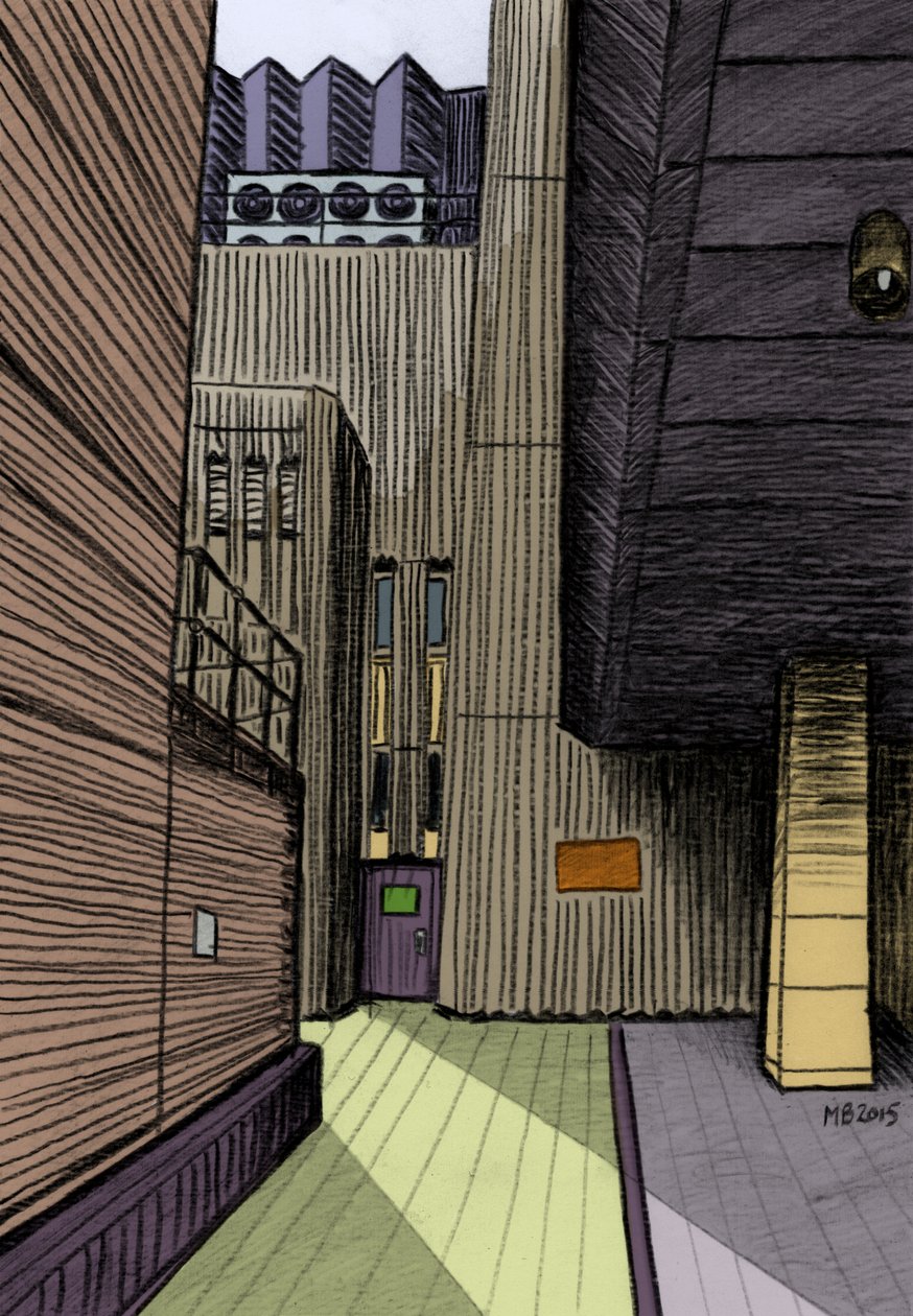 Hopton Street, SE1, 2015 von Matt Bannister
