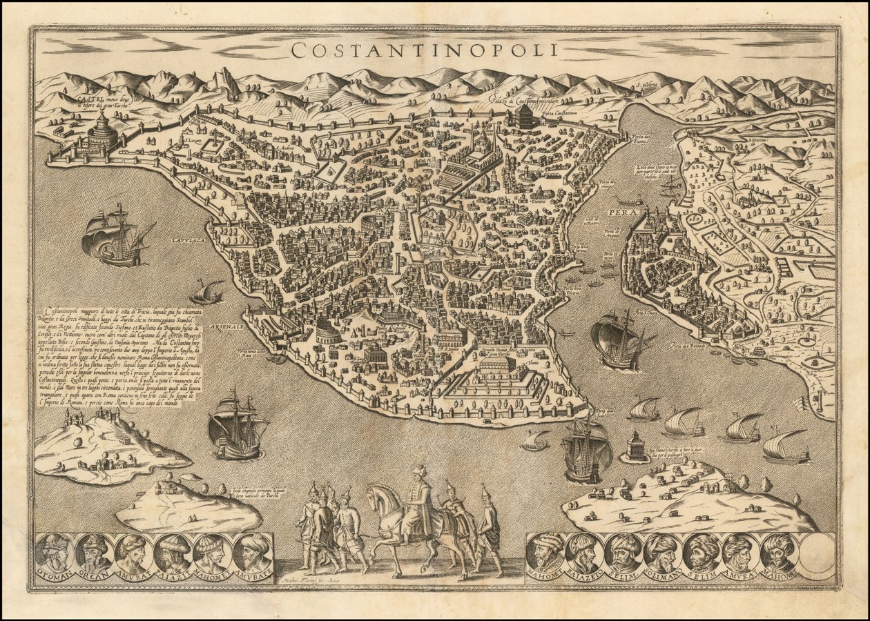Konstantinopel von Matteo Florimi