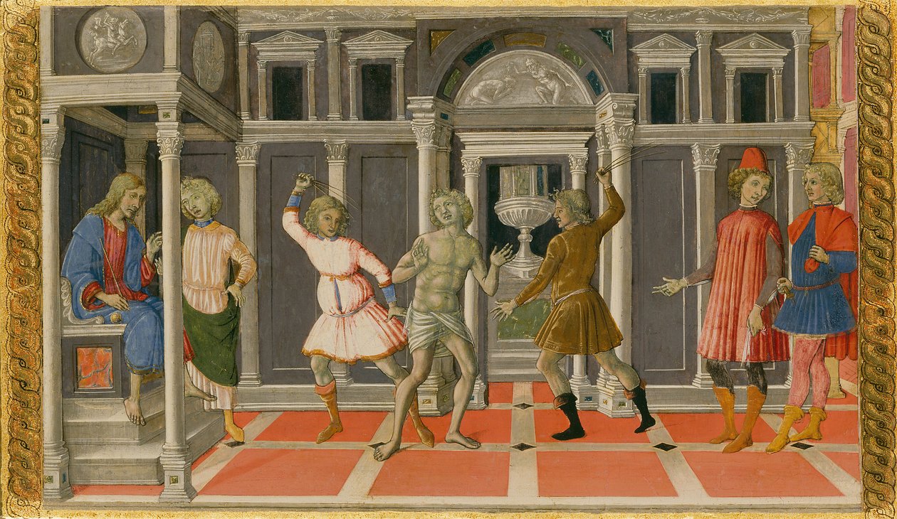 Der Traum des heiligen Hieronymus von Matteo di Giovanni