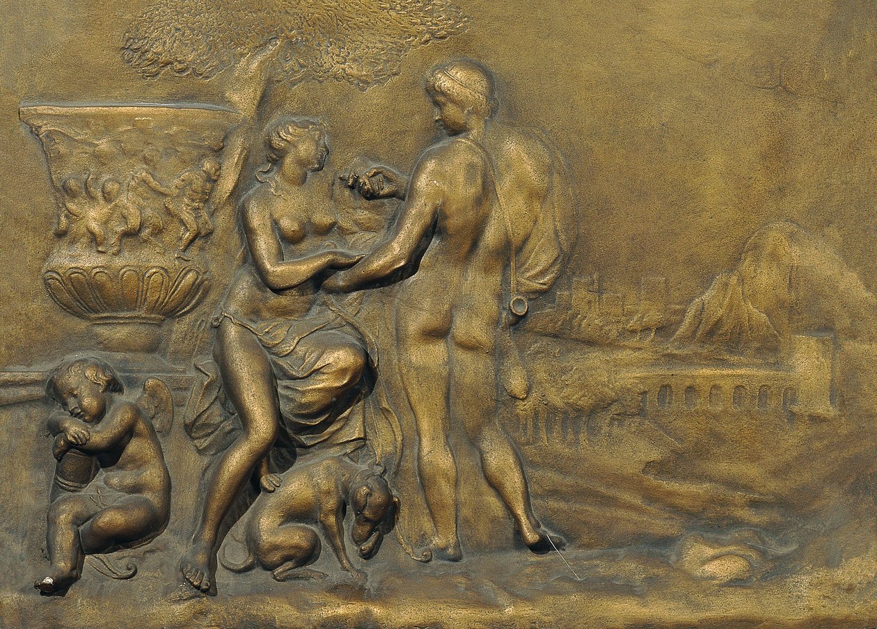 Venus und Adonis von Matthäus Donner