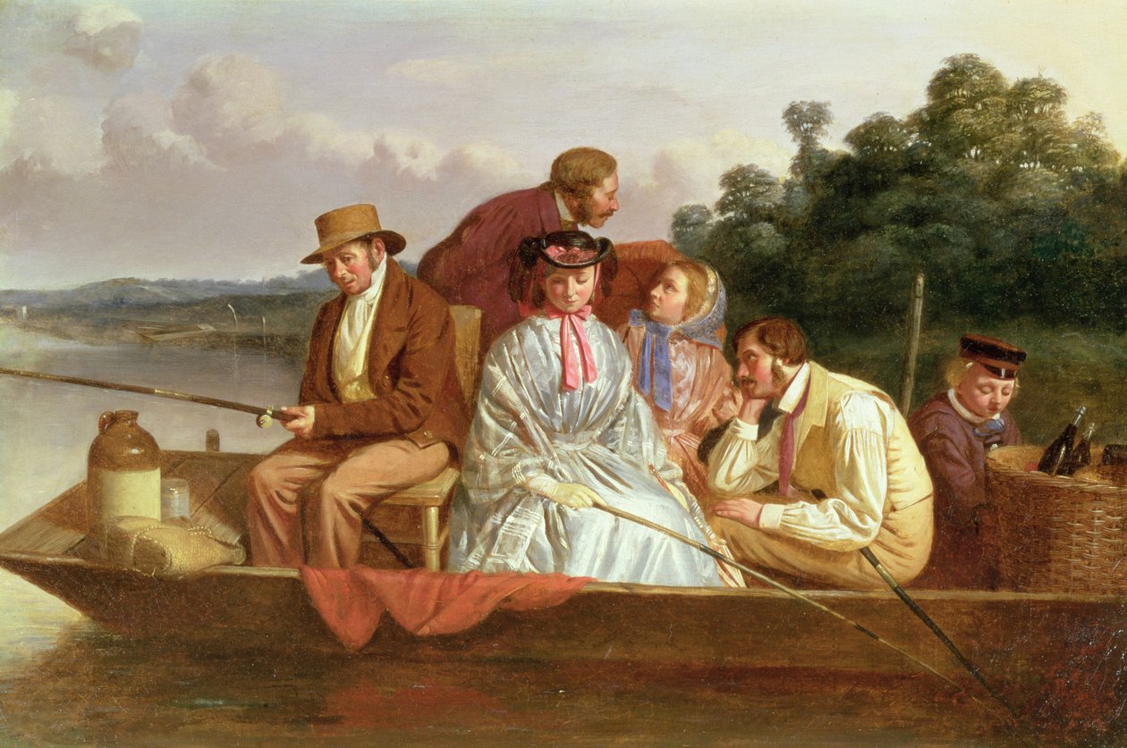 Eine Angelpartie von Matthew James Lawless
