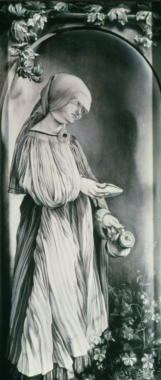 St. Elisabeth (Grisaille) von Matthias Grünewald