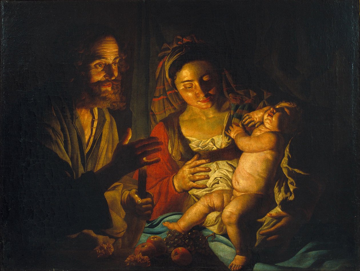 Die Heilige Familie von Matthias Stomer