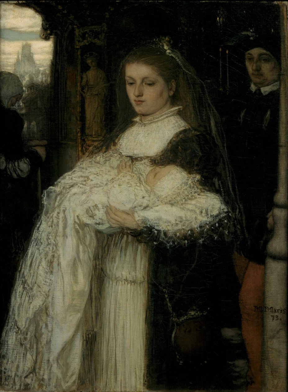 Taufprozession in Lausanne, 1873 von Matthijs Maris