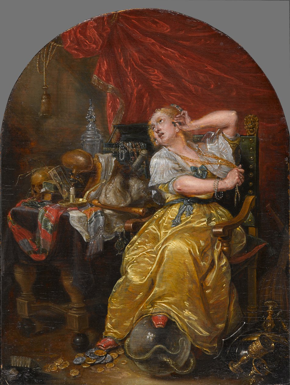 Eine Allegorie der Eitelkeit von Matthijs van den Bergh