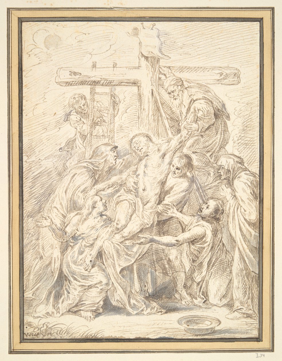 Kreuzabnahme von Matthys van den Bergh