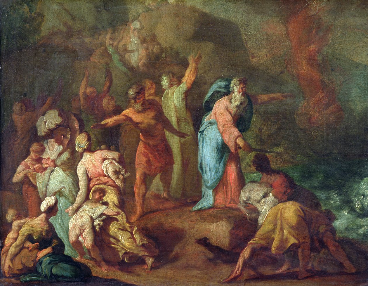 Der Durchzug durchs Rote Meer von Mattia Bortoloni