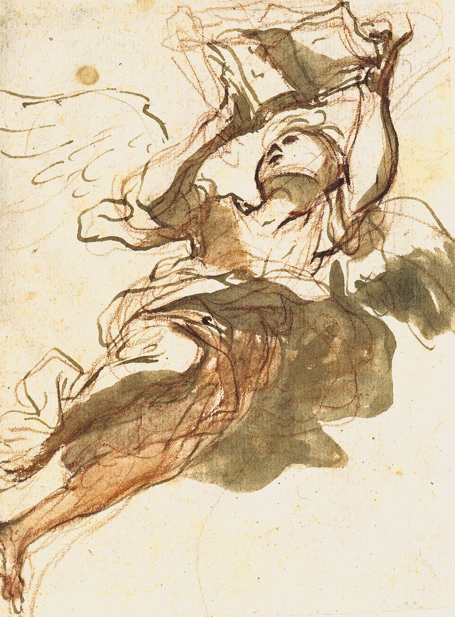 Fliegender Engel von Mattia Preti