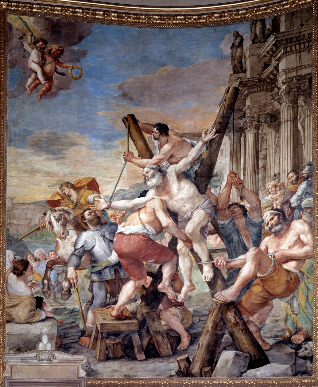 Martyrium des heiligen Andreas von Mattia Preti