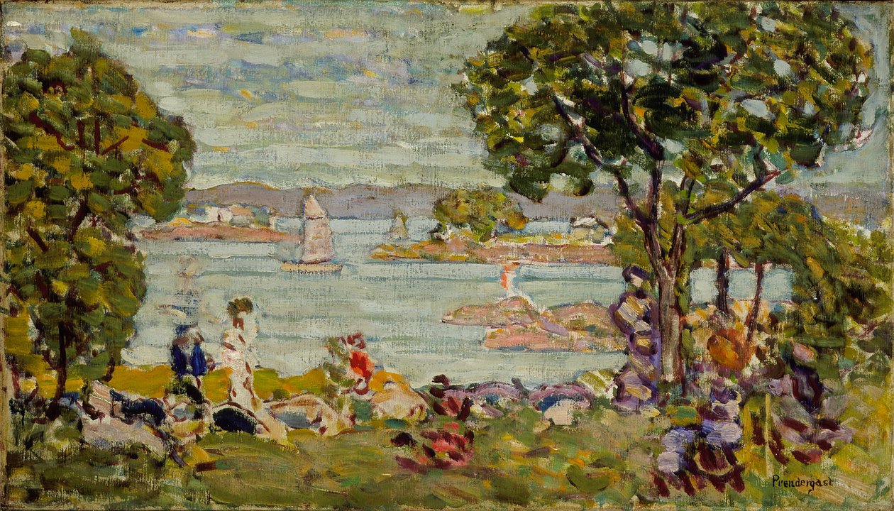 Bucht, Maine, ca. 1907-10 von Maurice Brazil Prendergast