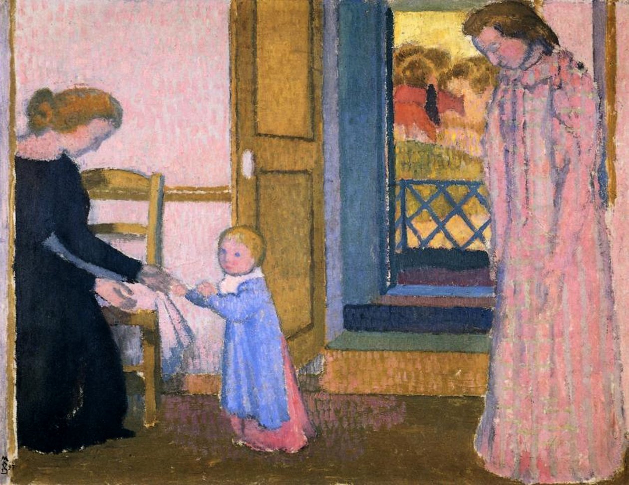 Noelles erste Schritte, 1897 von Maurice Denis