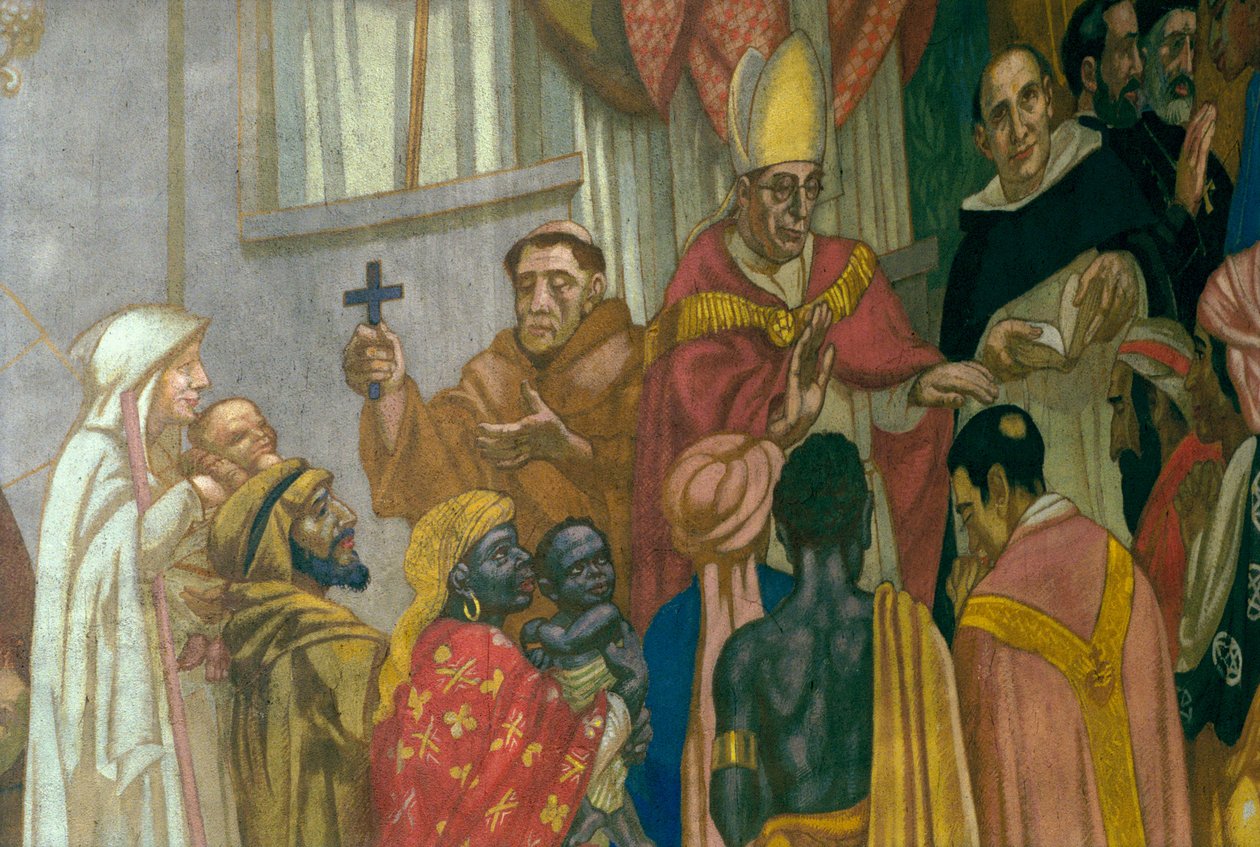 Pfingsten (Detail) aus der Apsis der Kirche, 1934 von Maurice Denis