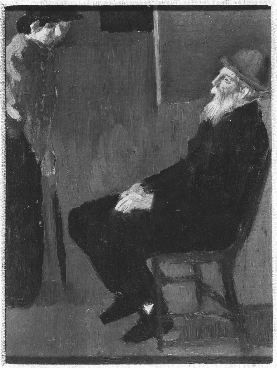 Pierre Auguste Renoir und Mademoiselle Beaudot, 1911 von Maurice Denis