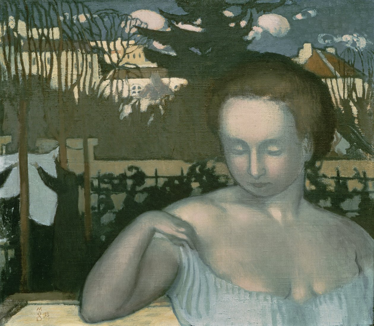 Porträt von Marthe Denis, der Frau des Künstlers, 1893 von Maurice Denis
