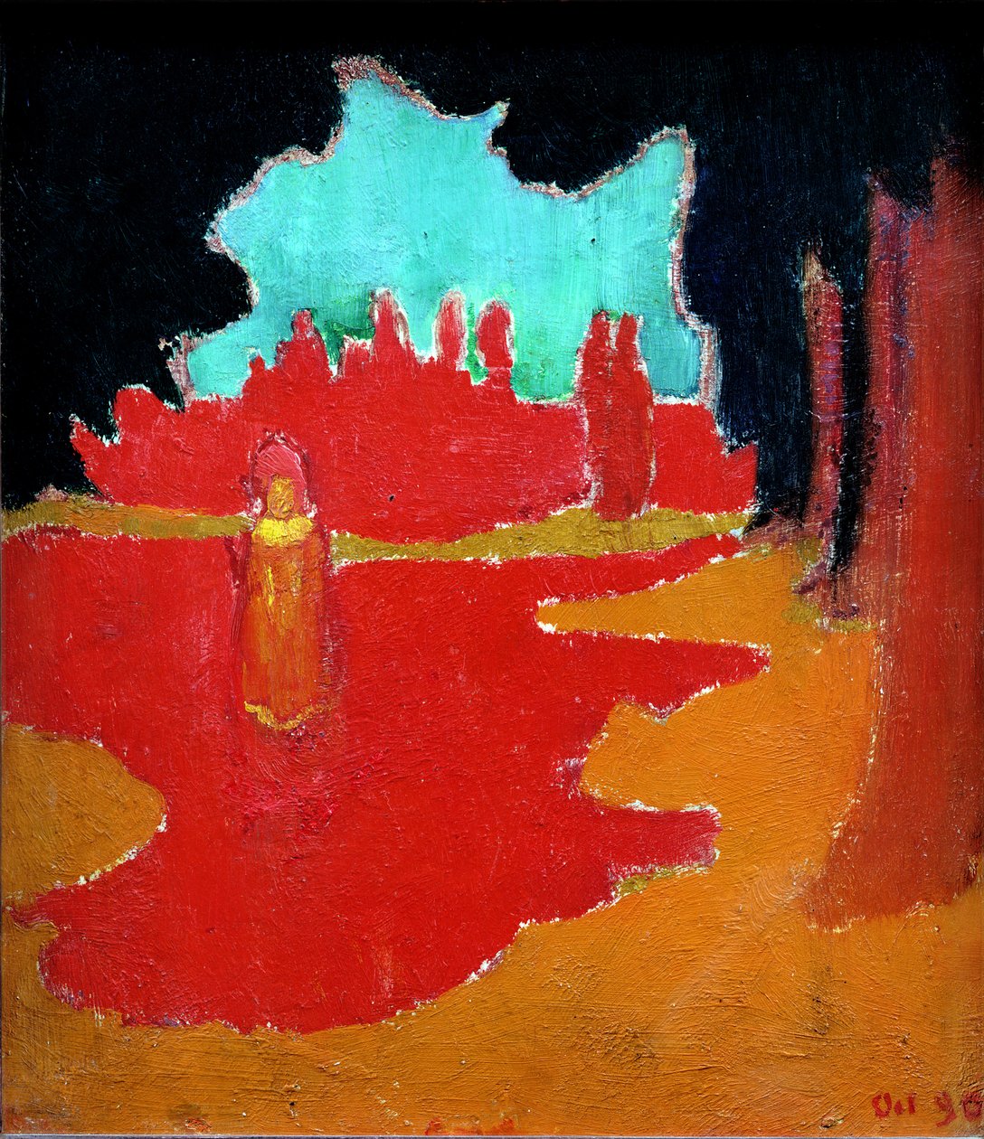 Sonnenflecken auf der Terrasse, 1890 von Maurice Denis