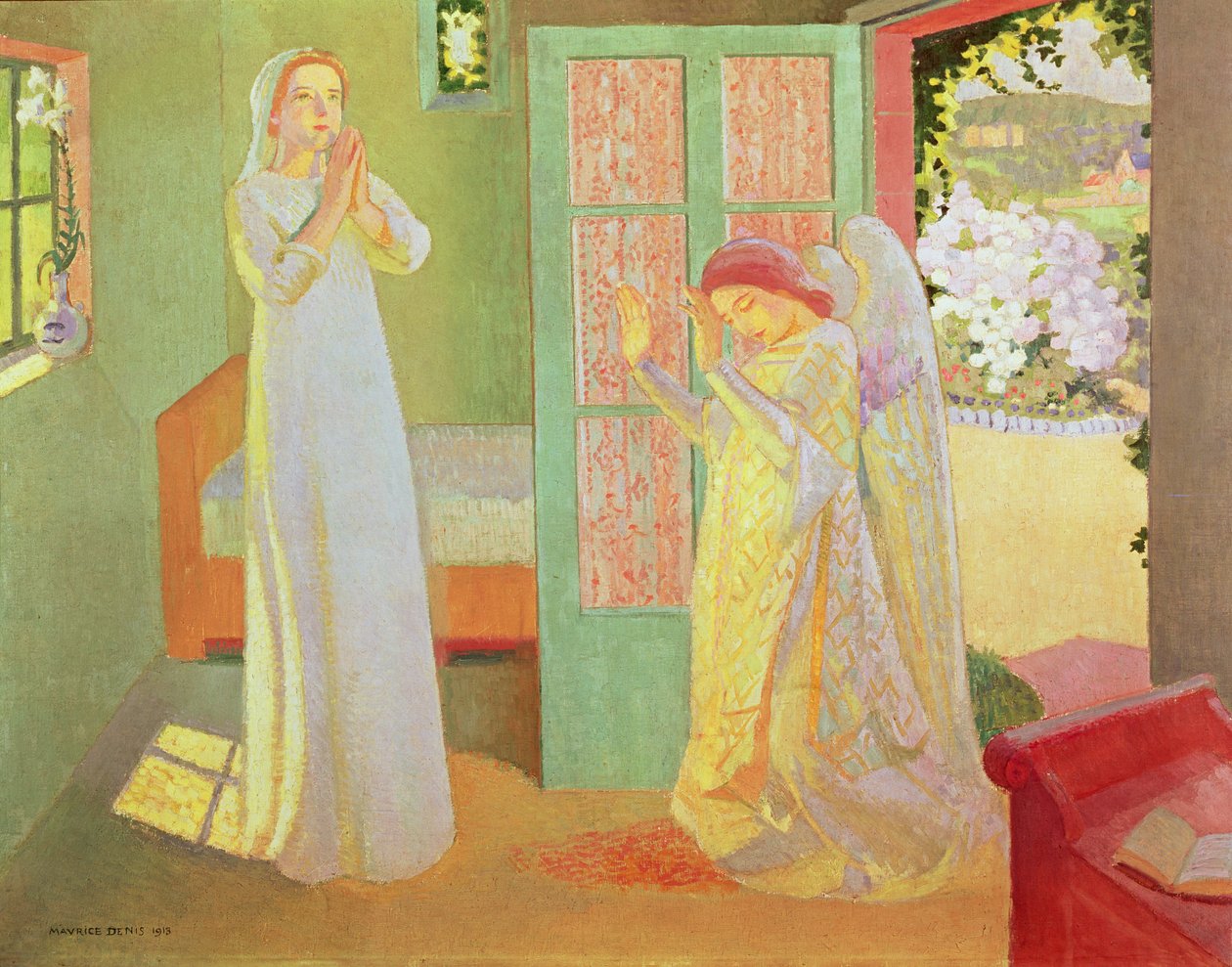 Die Verkündigung, 1913 von Maurice Denis