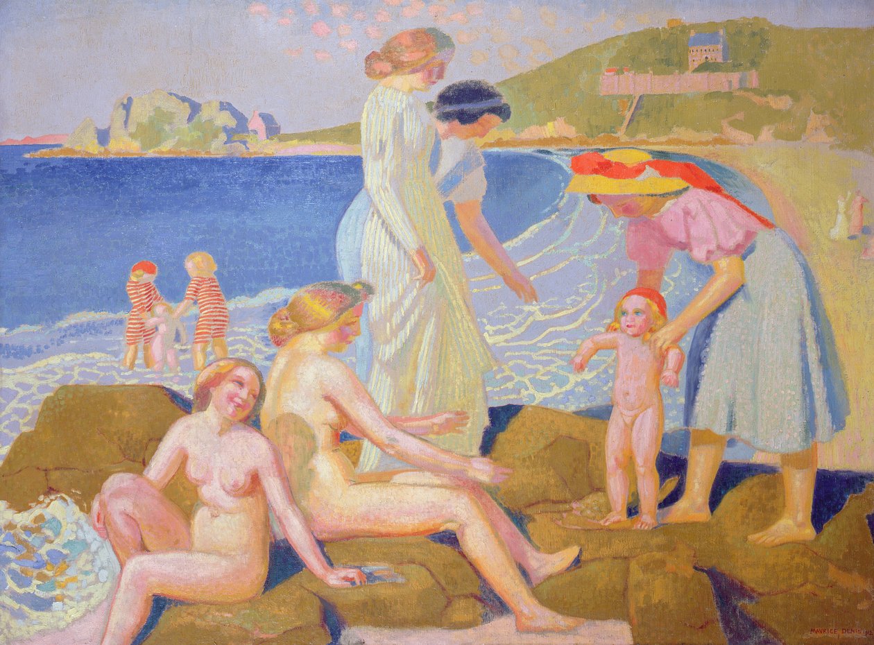 Der große Strand, 1912 von Maurice Denis