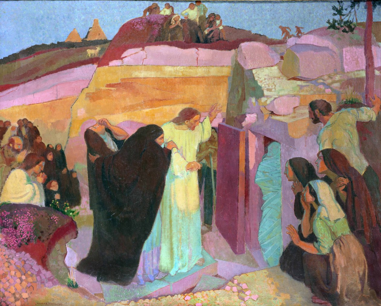 Die Auferweckung des Lazarus, 1919 von Maurice Denis