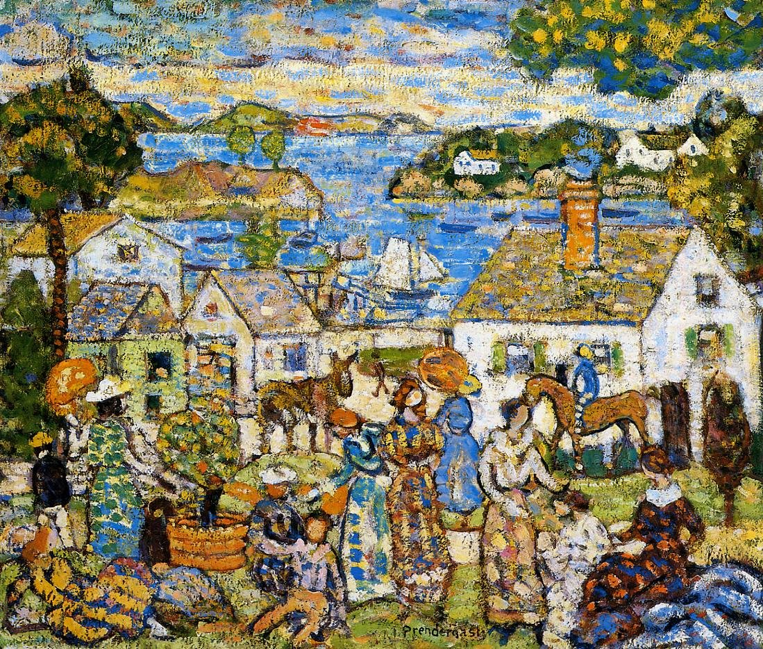 New England Hafen von Maurice Brazil Prendergast