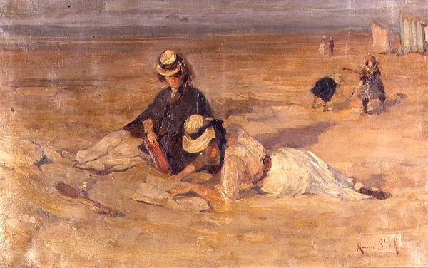Am Strand von Maurice Blieck