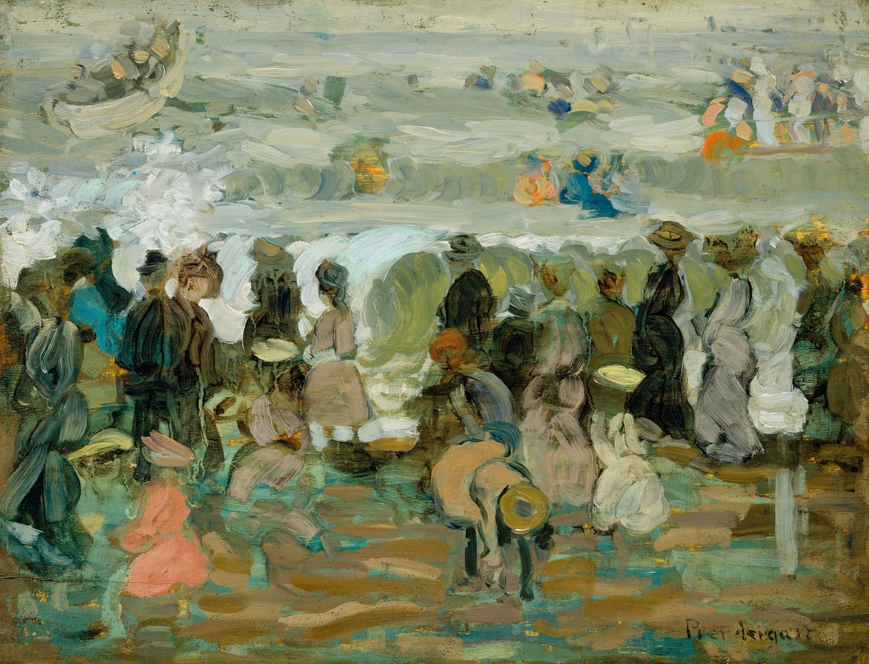 Nach dem Sturm, 1898-1903 von Maurice Brazil Prendergast