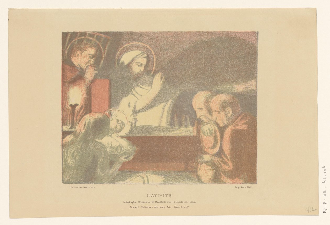 Anbetung des Christuskindes von Maurice Denis