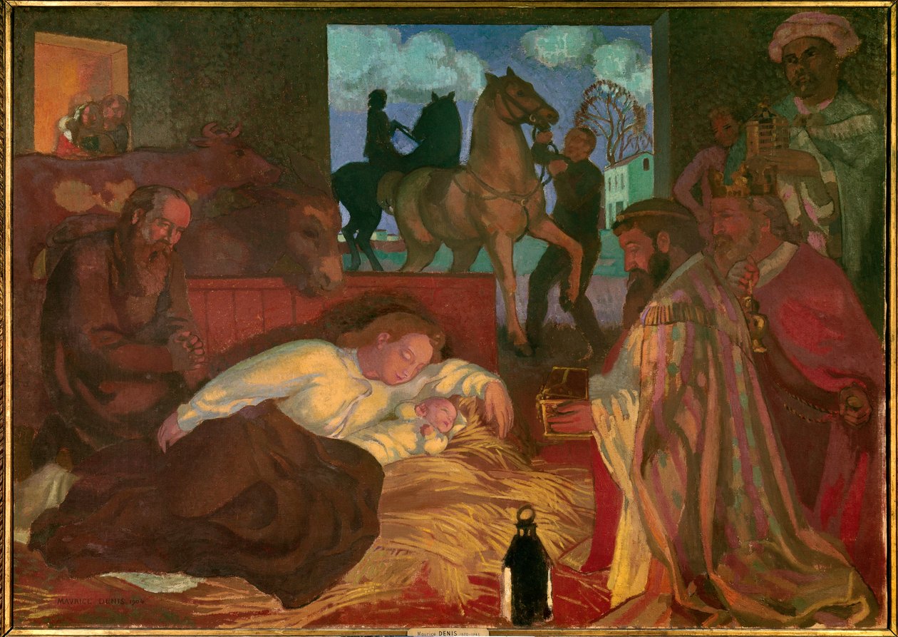 Anbetung der Heiligen Drei Könige von Maurice Denis