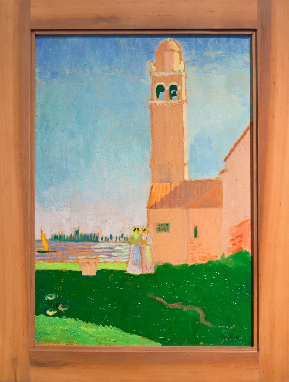 Kirche an der Lagune von Maurice Denis