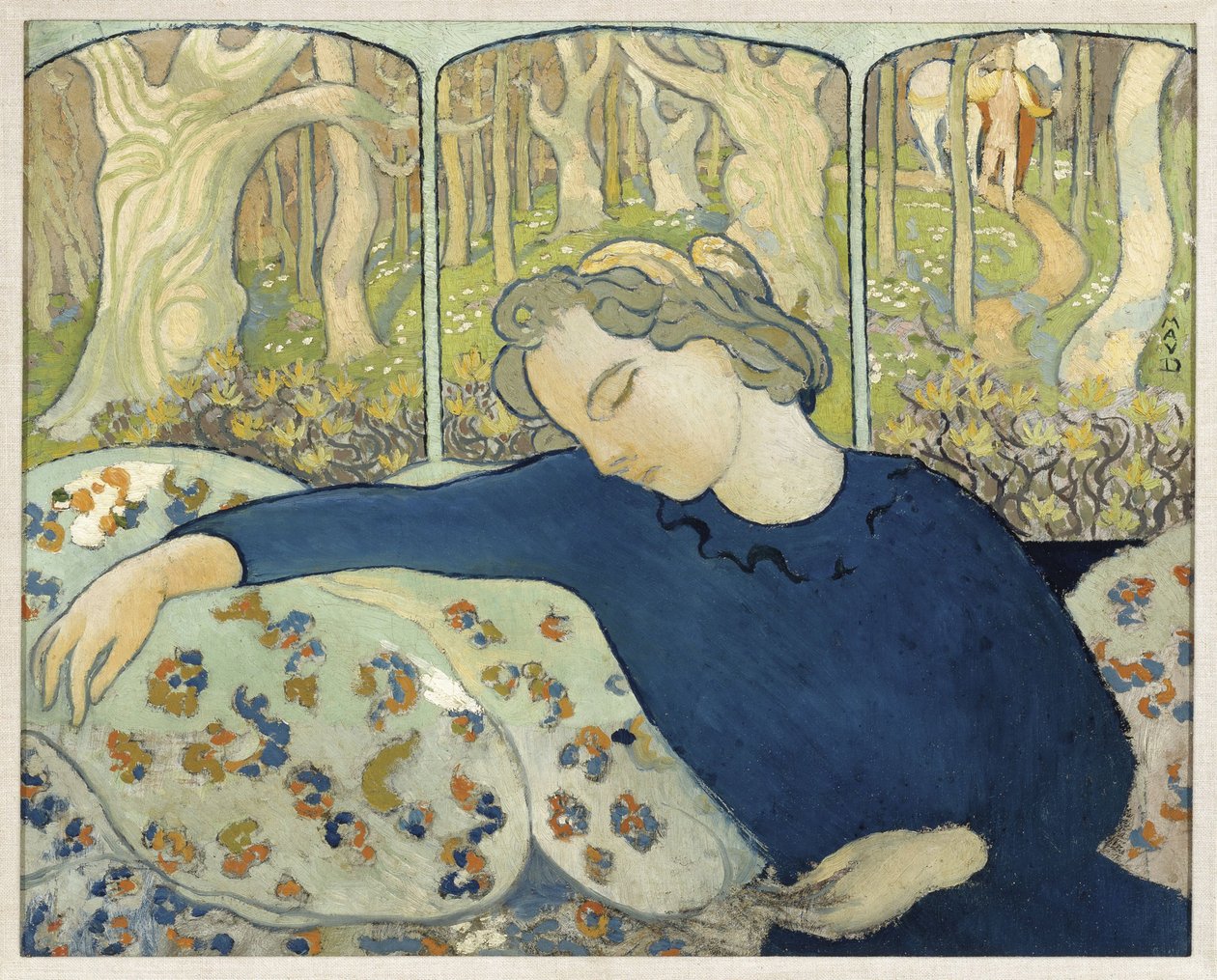 La Dormeuse au Bois Magique, 1892 von Maurice Denis