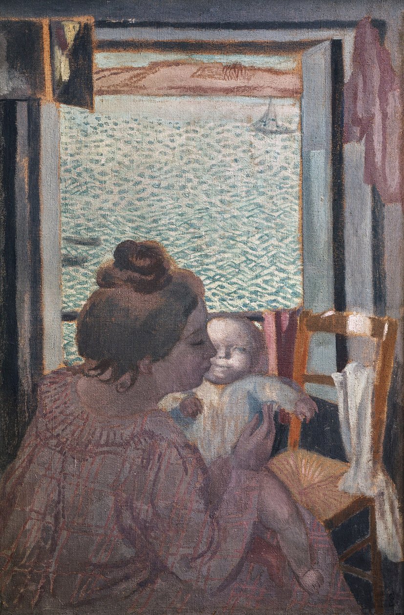 Mutterschaft am Fenster von Maurice Denis