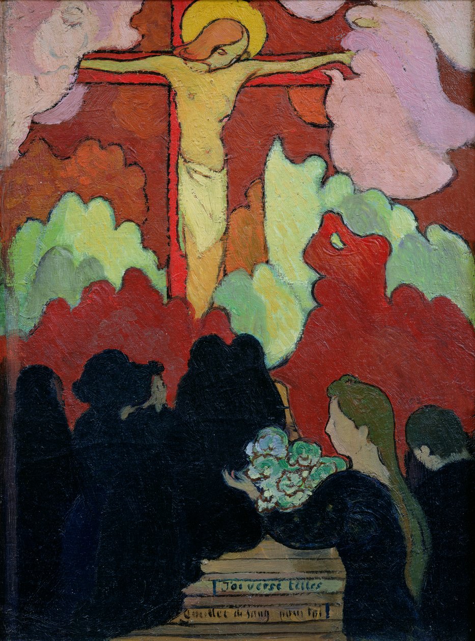 Das Opfer auf Golgatha, ca. 1890 von Maurice Denis