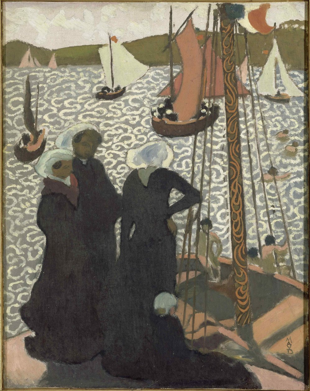 Regatten in Perros-Guirec, 1892 von Maurice Denis
