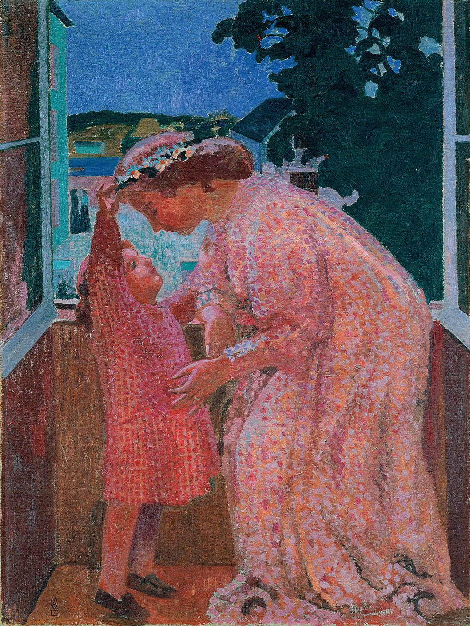 Die Krone der Gänseblümchen, um 1906 von Maurice Denis