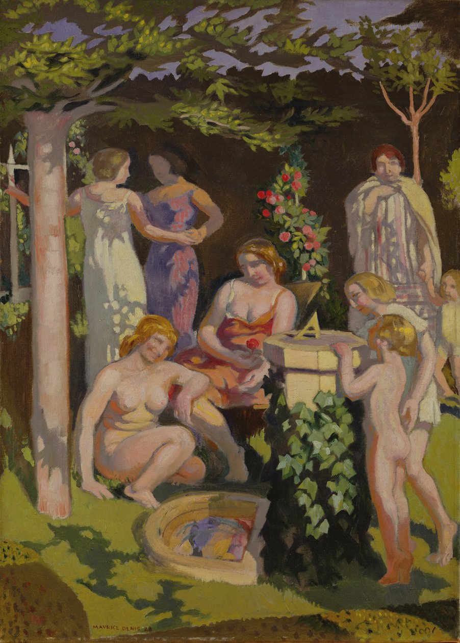 Die Sonnenuhr, 1928 von Maurice Denis
