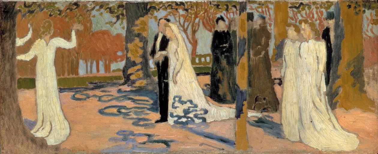 Hochzeitsprozession, ca. 1892-1893 von Maurice Denis