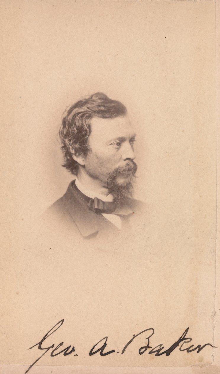 George Augustus Baker, 1860er Jahre von Maurice Stadtfeld
