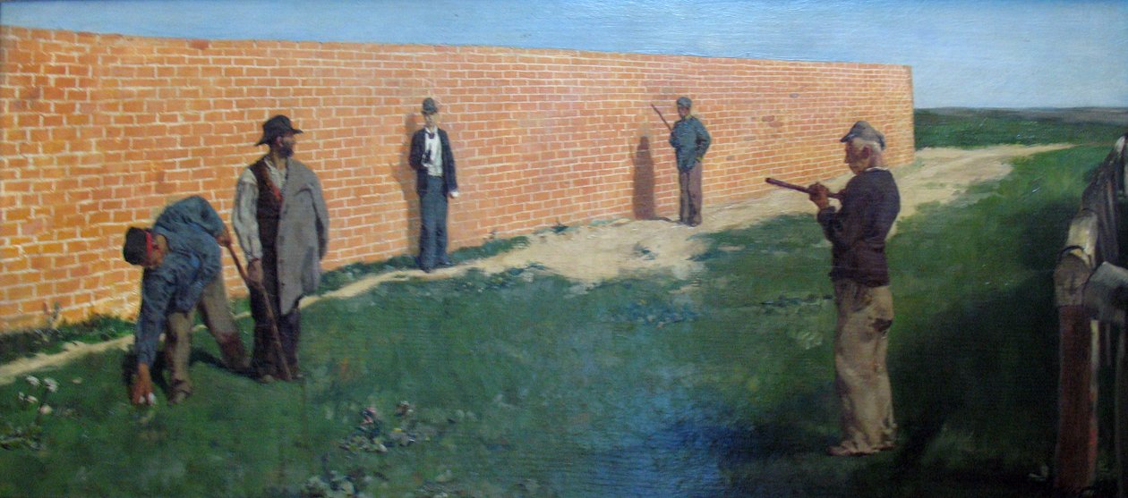 Hinterhalt der Spaziergänger von Max Klinger