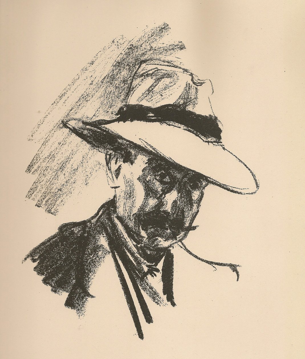 Selbstbildnis von Max Liebermann von Max Liebermann