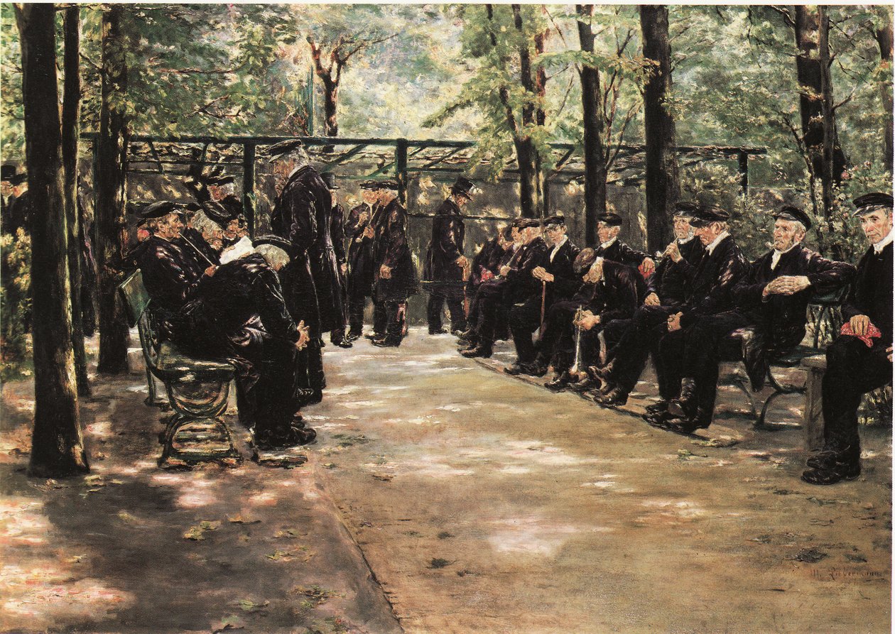 Altmännerhaus in Amsterdam von Max Liebermann