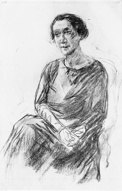 Frau Irene Triesch von Max Liebermann