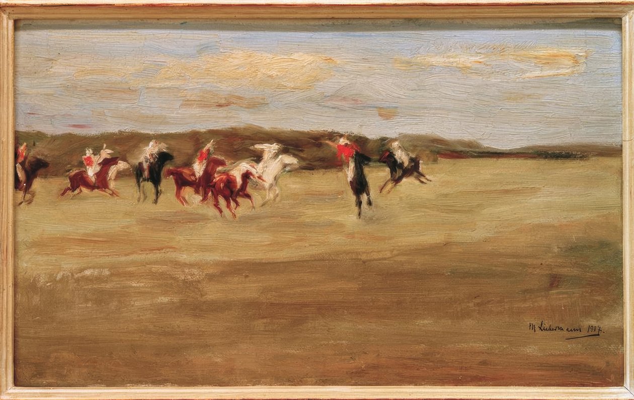 Polospieler von Max Liebermann