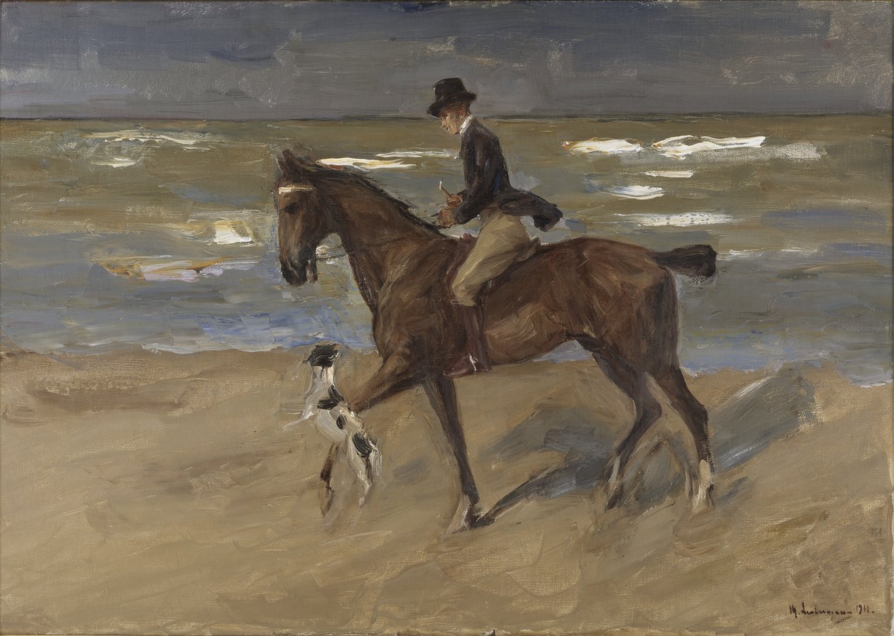 Reiter am Strand, 1911 von Max Liebermann